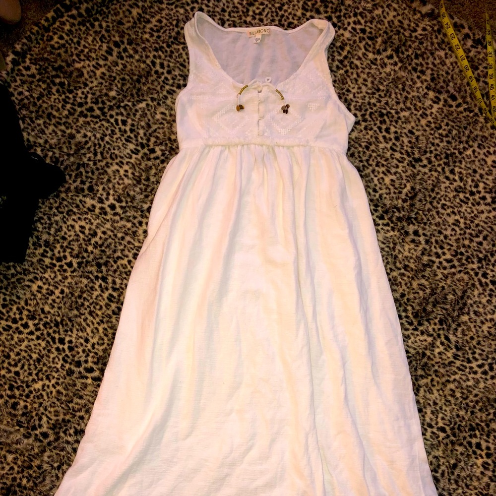 Billabong dress in white .